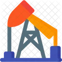 Pumpjack Oil Rig Icon