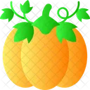 Pumpkin Halloween Scary Icon