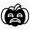 Pumpkin Halloween Scary Icon