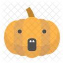 Pumpkin Scary Halloween Icon