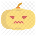 Pumpkin Halloween Scary Icon