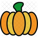 Pumpkin Vegetable Empty Icon