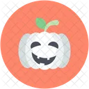 Pumpkin Halloween Smile Icon