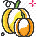 Pumpkin Pumpkinhalloween Vegetable Icon