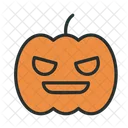 Pumpkin Halloween Food Icon