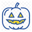 Pumpkin Halloween Lantern Icon
