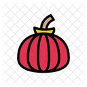 Pumpkin Vegetable Halloween Icon