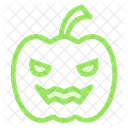 Goofy Pumpkin Halloween Icon
