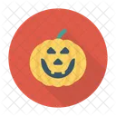 Pumpkin Skull Ghost Icon