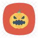 Pumpkin Clown Jester Icon