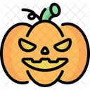 Pumpkin Jack O Lantern Spooky Icon
