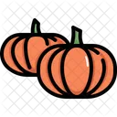 Pumpkin Halloween Scary Icon