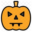 Pumpkin Jack O Lantern Halloween Party Icon