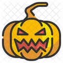 Pumpkin Spooky Scary Icon