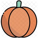 Pumpkin Halloween Vegetable Icon