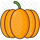 Pumpkin Vegetable Halloween Icon