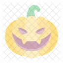 Pumpkin Halloween Decoration Icon