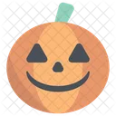 Pumpkin Halloween Scary Icon