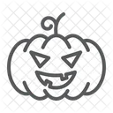 Pumpkin Scary Face Icon