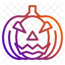Pumpkin Halloween Scary Lamp Festival Icon