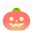 Pumpkin Emoji Smiley Icon