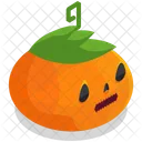 Pumpkin Isometric Icon