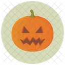 Scary Carved Pumpkin Icon