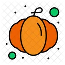 Pumpkin Cucurbit Halloween Icon