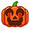 Pumpkin Halloween Emot Icon