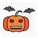 Halloween Horror Lantern Icon