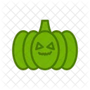 Pumpkin Cartoon Cute Icon