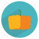 Pumpkin Halloween Fruit Icon