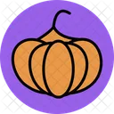Pumpkin Vegetable Halloween Icon