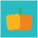 Pumpkin Halloween Fruit Icon