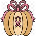 Pumpkin Decorated Breast Icon