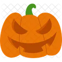 Pumpkin Halloween Scary Icon