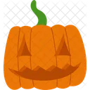 Pumpkin Halloween Scary Icon