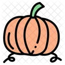 Pumpkin Halloween Scary Icon