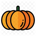 Pumpkin Orange Fall Icon