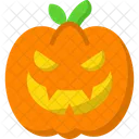 Pumpkin Halloween Party Icon