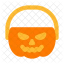 Pumpkin basket  Icon