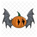 Bat Pumpkin Pumpkin Bat Icon