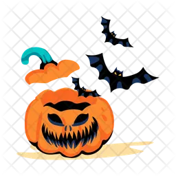 Pumpkin Bats  Icon