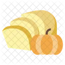 Pumpkin Bread Food And Restaurant Baker Icon