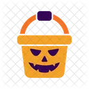 Pumpkin Bucket  Icon