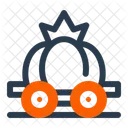 Pumpkin Carriage Fairy Tale Fairy Icon