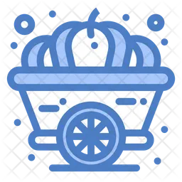 Pumpkin Cart  Icon