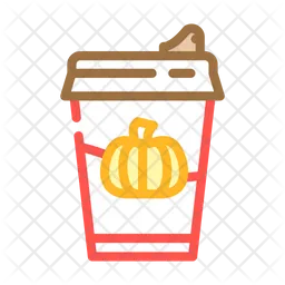 Pumpkin Coffee  Icon
