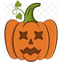 Halloween Deid Pumpkin Icon