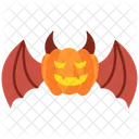 Pumpkin Devil Event Celebration Icon